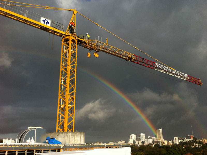 Tower cranes for hire in Sydney & Brisbane
